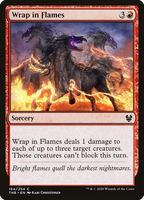 Wrap in Flames (THB) (Foil) (#164)