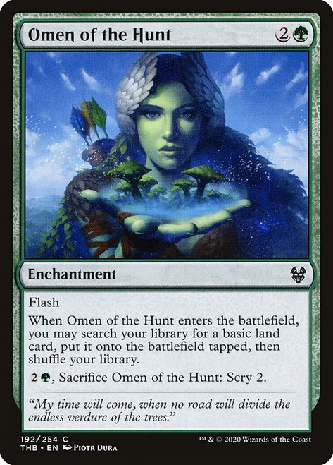 Omen of the Hunt (THB) (Foil) (#192)