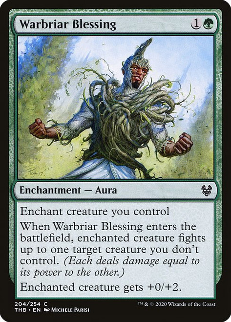 Warbriar Blessing (THB) (Foil) (#204)