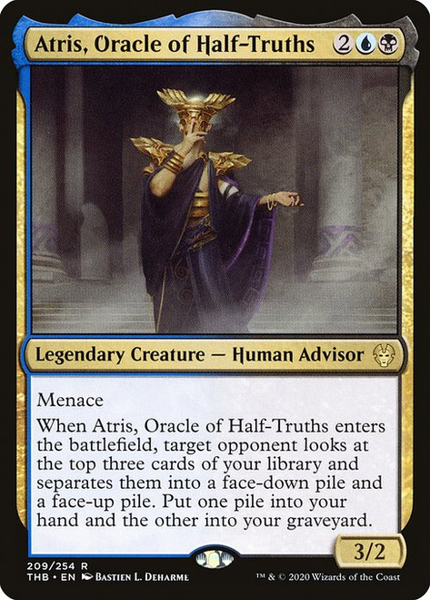 Atris, Oracle of Half-Truths (THB) (Foil) (#209)
