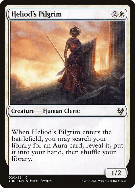 Heliod's Pilgrim (THB) (Foil) (#20)