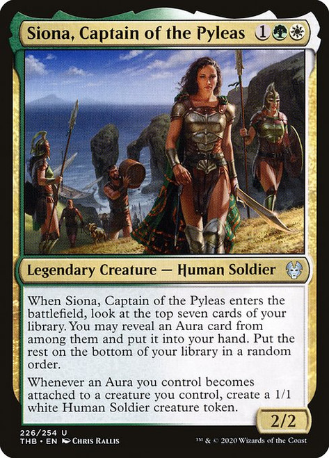 Siona, Captain of the Pyleas (THB) (Foil) (#226)