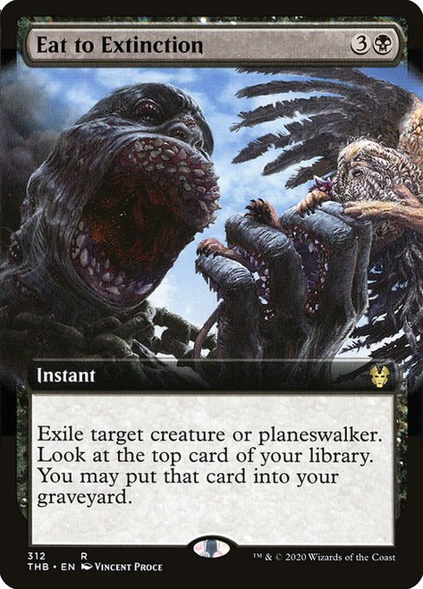 Eat to Extinction (THB) (Foil) (Extended Art) (#312)