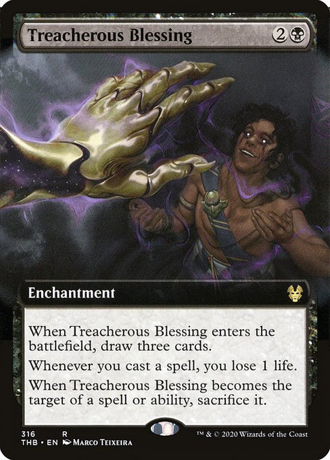 Treacherous Blessing (THB) (Foil) (Extended Art) (#316)