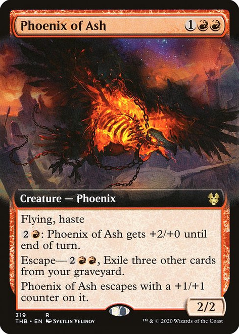 Phoenix of Ash (THB) (Foil) (Extended Art) (#319)