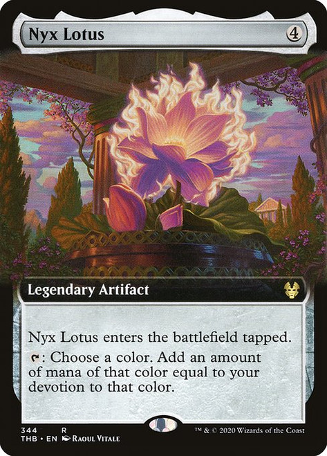 Nyx Lotus (THB) (Foil) (Extended Art) (#344)