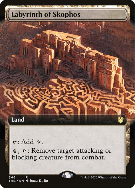 Labyrinth of Skophos (THB) (Foil) (Extended Art) (#346)