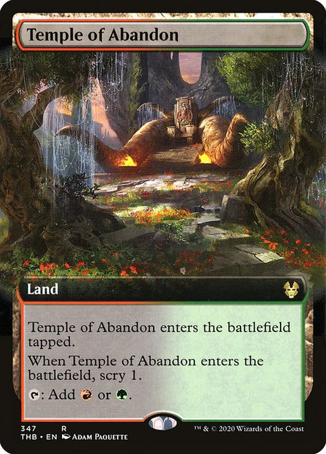 Temple of Abandon (THB) (Extended Art) (#347)