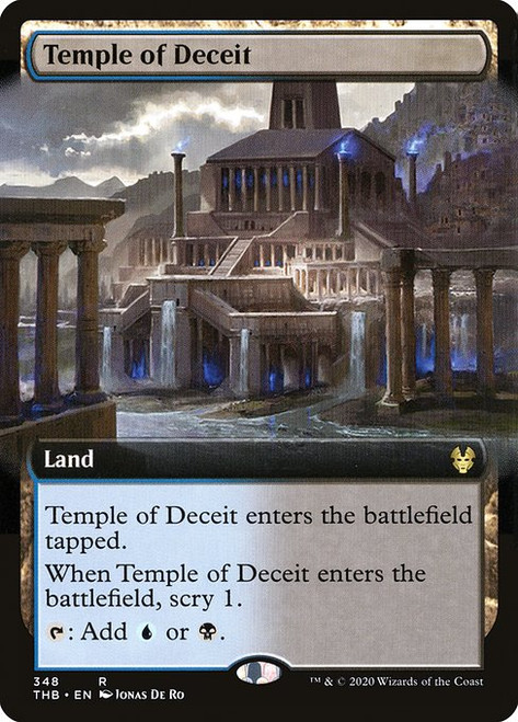Temple of Deceit (THB) (Foil) (Extended Art) (#348)