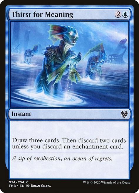 Thirst for Meaning (THB) (Foil) (#74)