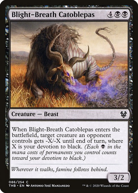 Blight-Breath Catoblepas (THB) (#86)