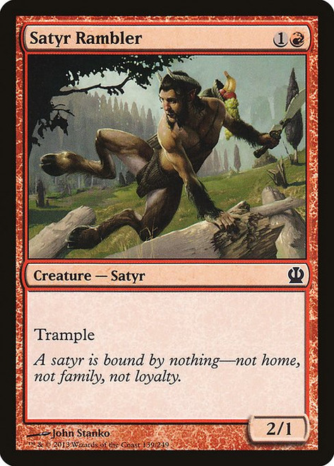 Satyr Rambler (THS) (Foil) (#139)