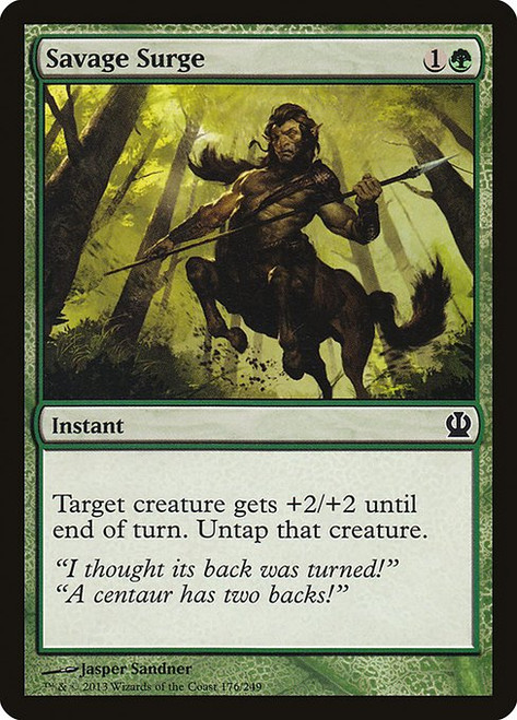 Savage Surge (THS) (Foil) (#176)