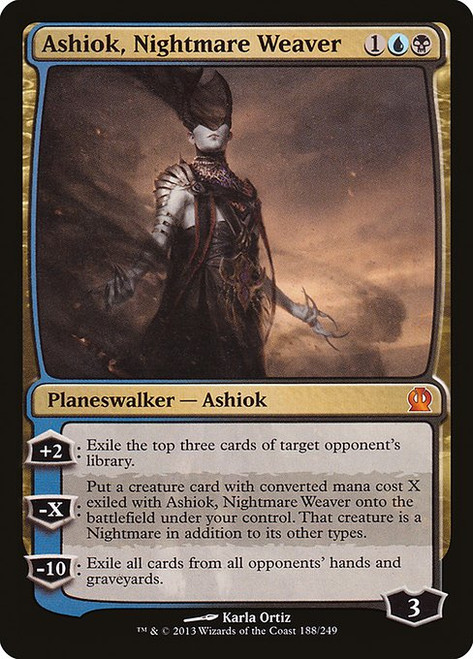 Ashiok, Nightmare Weaver (THS) (Foil) (#188)