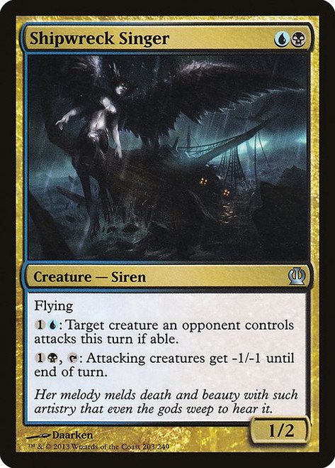 Shipwreck Singer (THS) (Foil) (#203)