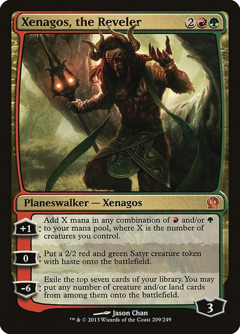 Xenagos, the Reveler (THS) (#209)