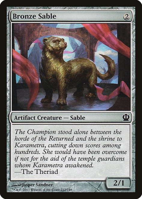 Bronze Sable (THS) (Foil) (#212)