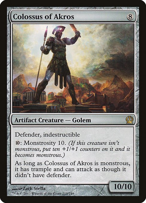 Colossus of Akros (THS) (Foil) (#214)