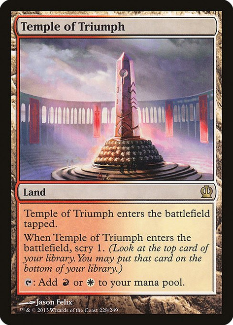 Temple of Triumph (THS) (Foil) (#228)