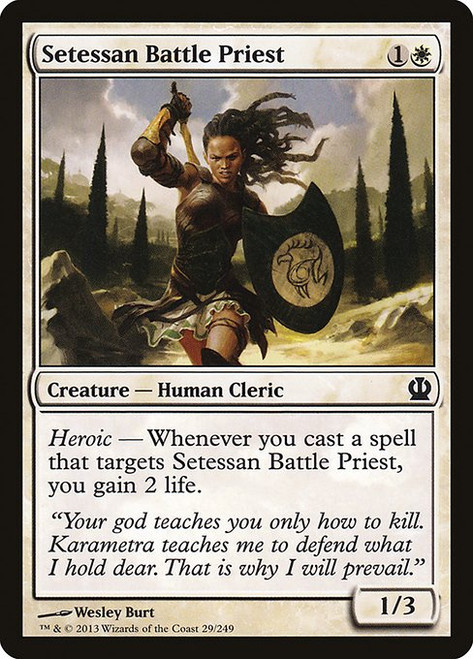 Setessan Battle Priest (THS) (Foil) (#29)