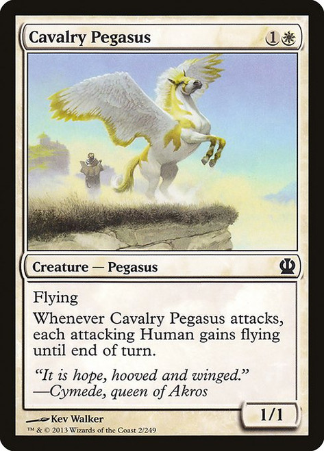 Cavalry Pegasus (THS) (Foil) (#2)