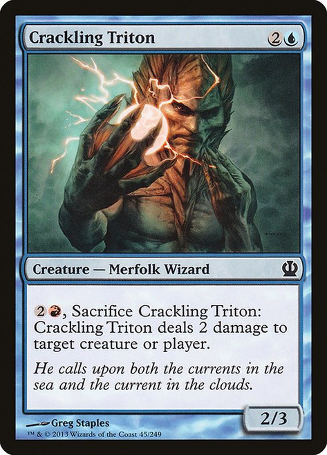 Crackling Triton (THS) (Foil) (#45)