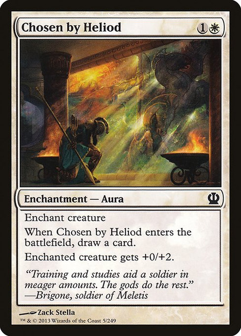 Chosen by Heliod (THS) (Foil) (#5)