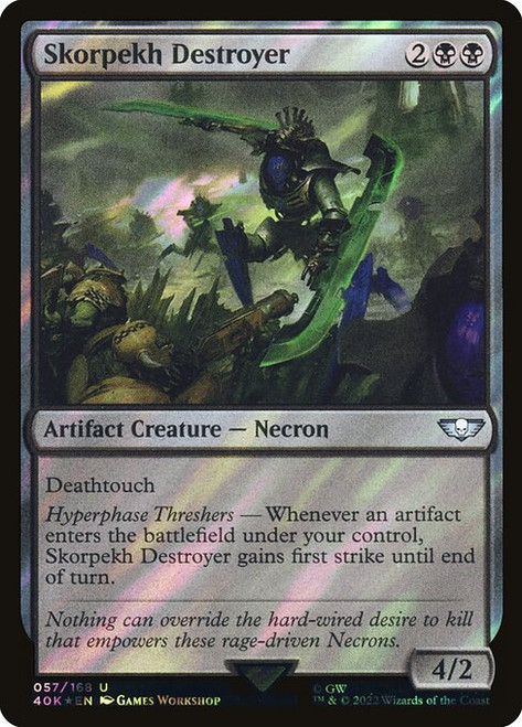 Skorpekh Destroyer (40K) (SurgeFoil) (#57★)