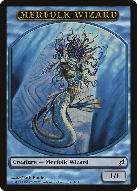Merfolk Wizard (TLRW) (Full Art) (#4)