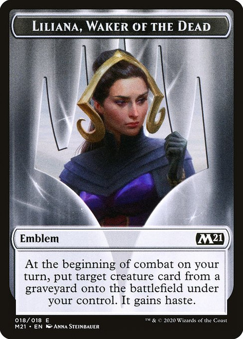 Liliana, Waker of the Dead Emblem (TM21) (#18)