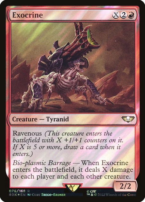 Exocrine (40K) (SurgeFoil) (#76★)