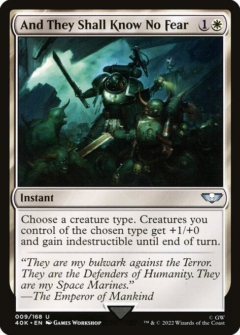 And They Shall Know No Fear (40K) (#9)