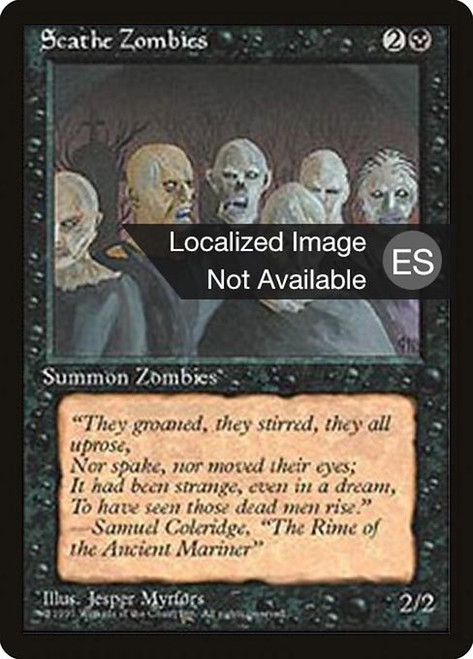 Scathe Zombies (4BB) (#158)