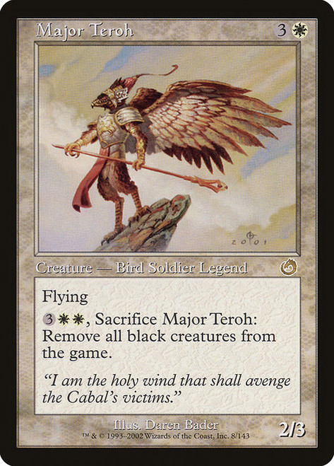 Major Teroh (TOR) (Foil) (#8)