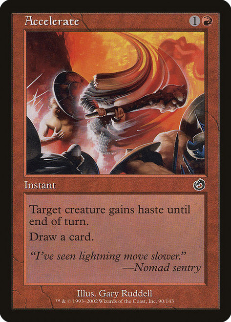 Accelerate (TOR) (Foil) (#90)