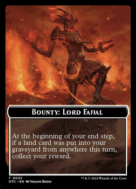 Bounty: Lord Fajjal // Wanted! (TOTC) (Foil) (#33)