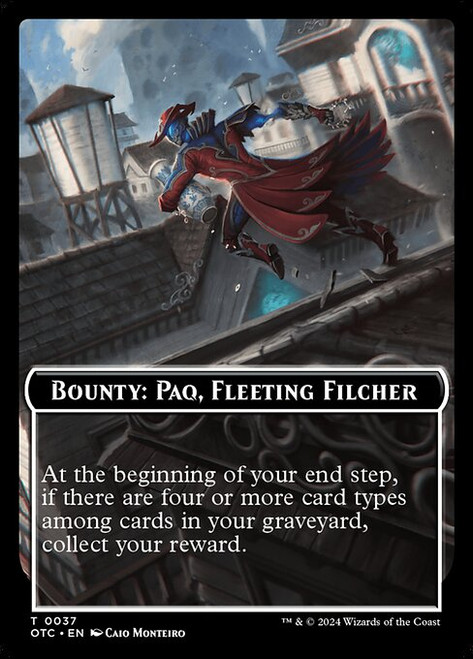 Bounty: Paq, Fleeting Filcher // Wanted! (TOTC) (Foil) (#37)