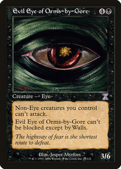 Evil Eye of Orms-by-Gore (TSB) (Foil) (#42)