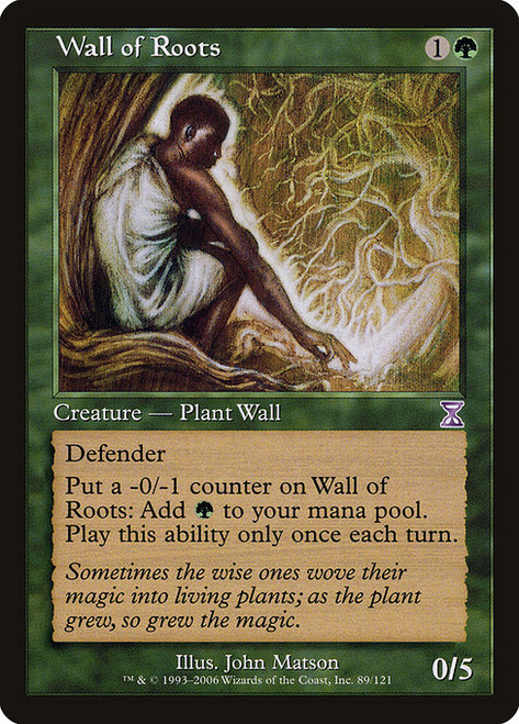 Wall of Roots (TSB) (Foil) (#89)