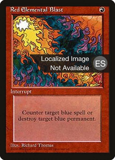 Red Elemental Blast (4BB) (#218)