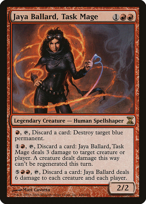 Jaya Ballard, Task Mage (TSP) (Foil) (#166)