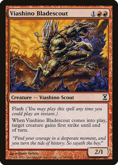 Viashino Bladescout (TSP) (Foil) (#185)