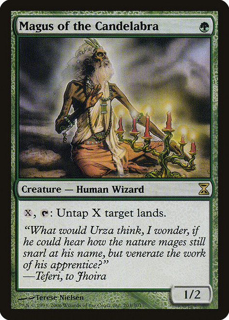 Magus of the Candelabra (TSP) (Foil) (#203)