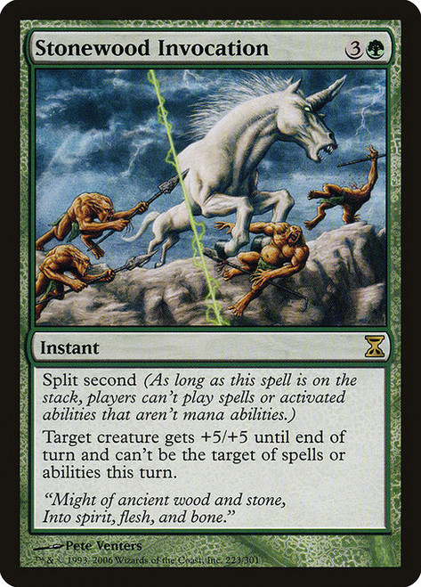Stonewood Invocation (TSP) (Foil) (#223)