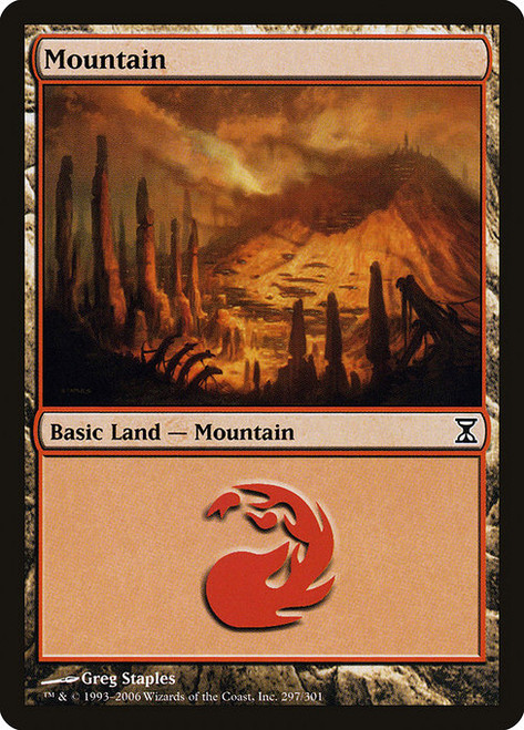 Mountain (TSP) (Foil) (#297)