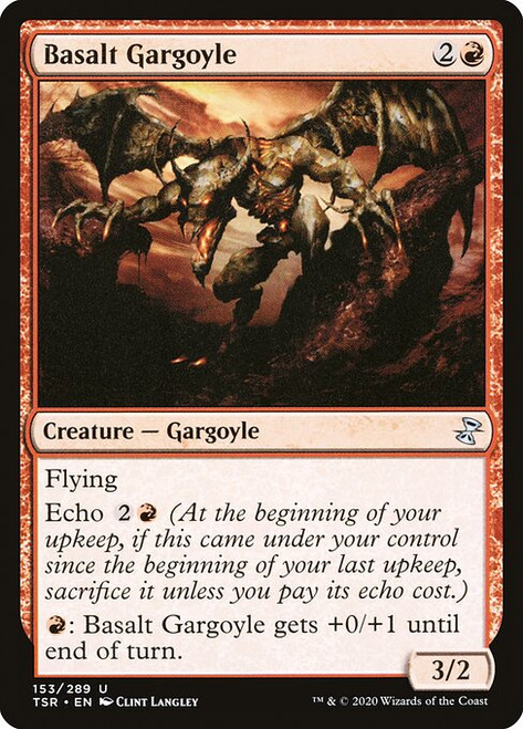 Basalt Gargoyle (TSR) (Foil) (#153)
