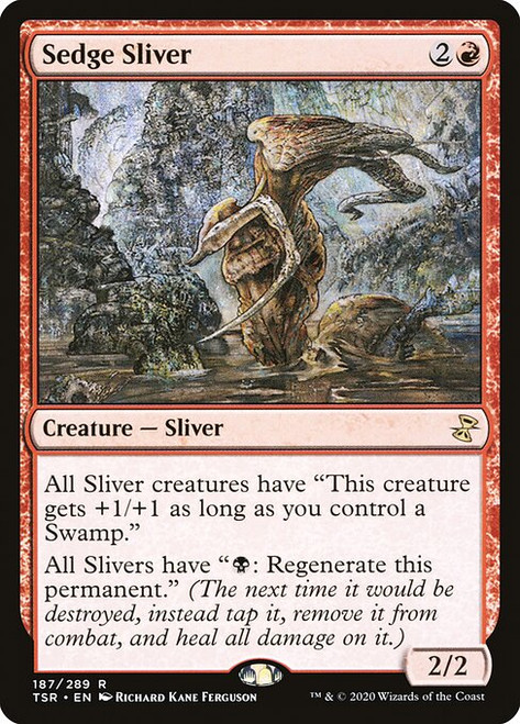 Sedge Sliver (TSR) (Foil) (#187)
