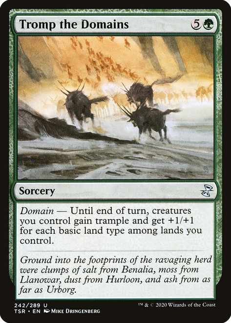 Tromp the Domains (TSR) (Foil) (#242)