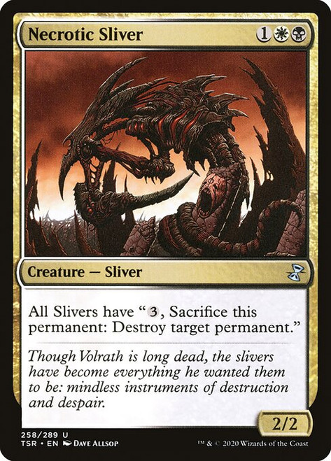 Necrotic Sliver (TSR) (Foil) (#258)