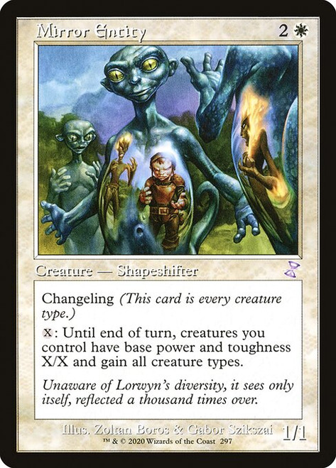 Mirror Entity (TSR) (Foil) (#297)